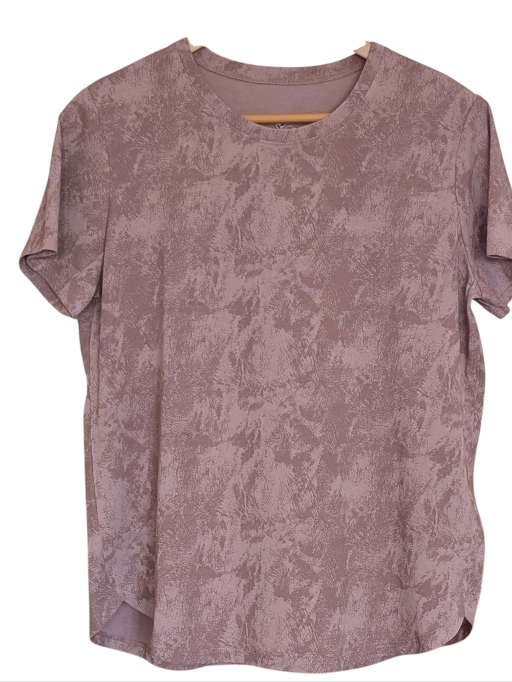 Kuhl Short Sleeve Crewneck Shirt in Dusty Mauve Women's L Athleisure Hiking